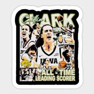 Caitlin Clark All-Time Leading Scorer Sticker